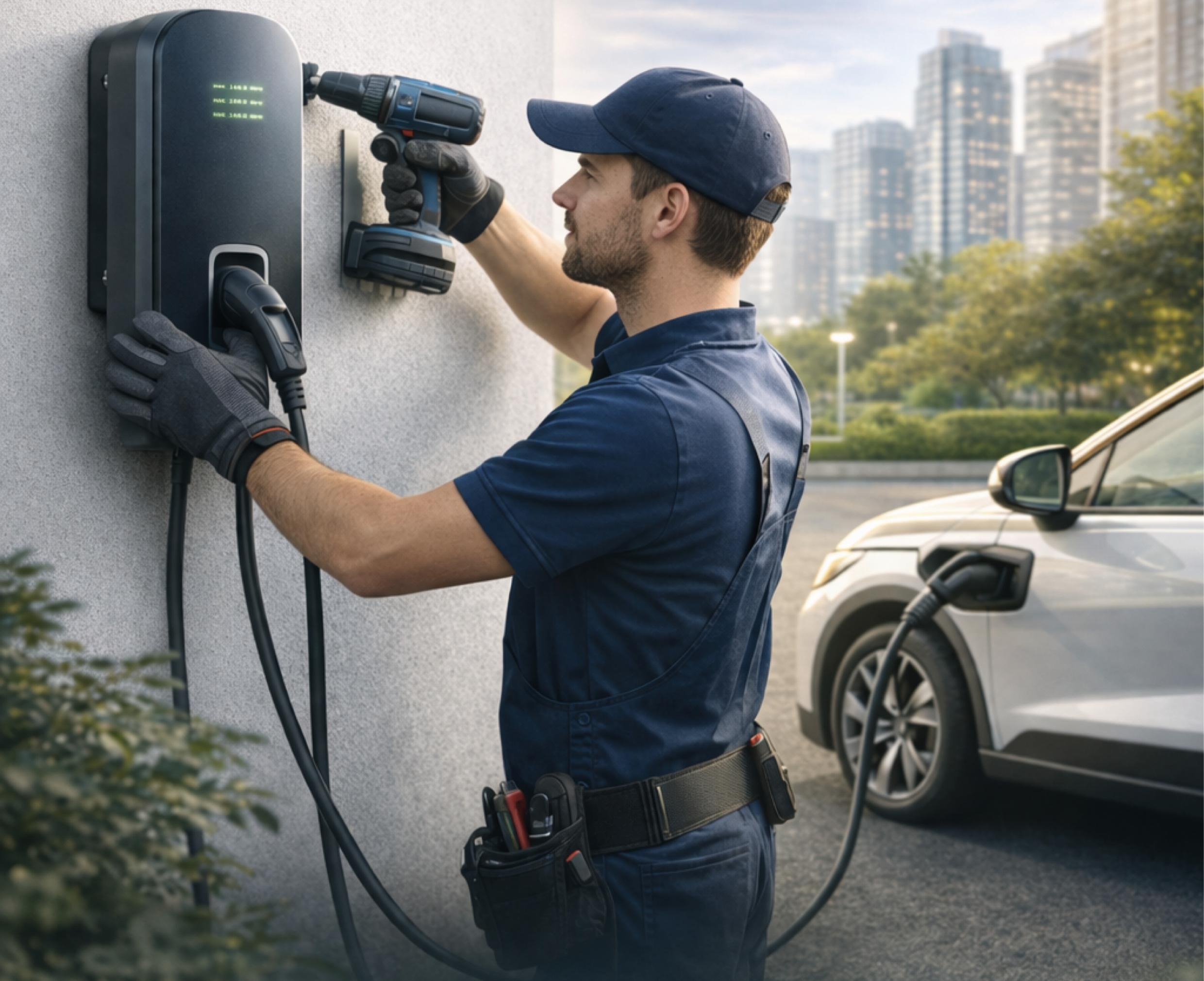 Servicios de Carga para Vehiculo Electrico