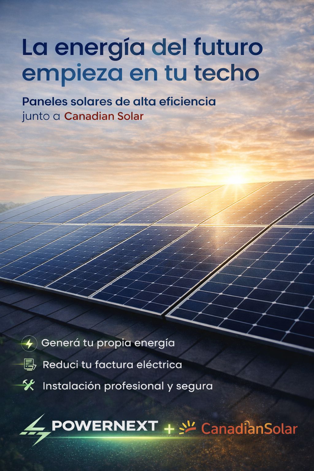 Paneles solares PowerNext